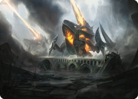 Skitterbeam Battalion Art Card [The Brothers' War Art Series] | Rook's Games and More