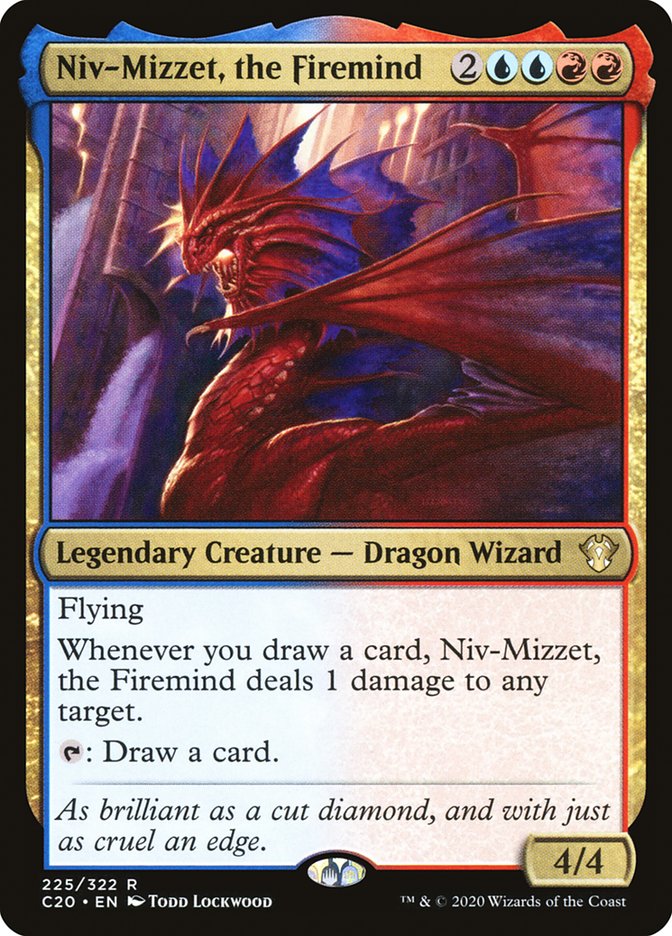 Niv-Mizzet, the Firemind [Commander 2020] | Rook's Games and More