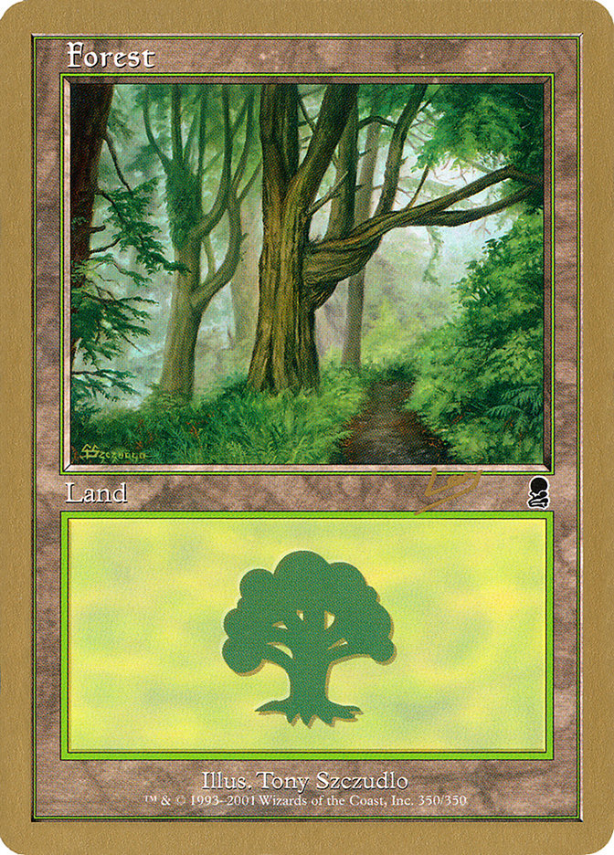 Forest (rl350) (Raphael Levy) [World Championship Decks 2002] | Rook's Games and More