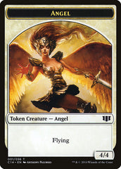 Angel // Cat Double-sided Token [Commander 2014 Tokens] | Rook's Games and More