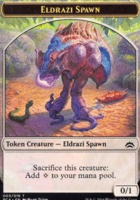 Eldrazi Spawn (003) // Eldrazi Double-sided Token [Planechase Anthology] | Rook's Games and More