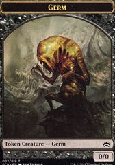 Germ // Goblin Double-sided Token [Planechase Anthology Tokens]