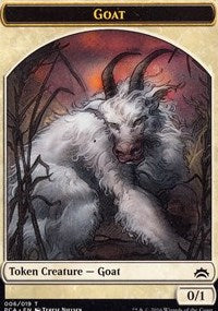 Goat // Insect Double-sided Token [Planechase Anthology Tokens] | Rook's Games and More