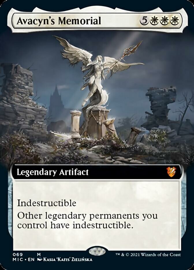 Avacyn's Memorial (Extended) [Innistrad: Midnight Hunt Commander] | Rook's Games and More