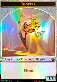 Thopter // Servo Double-sided Token [League Promos] | Rook's Games and More