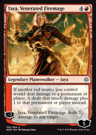 Jaya, Venerated Firemage [War of the Spark] | Rook's Games and More