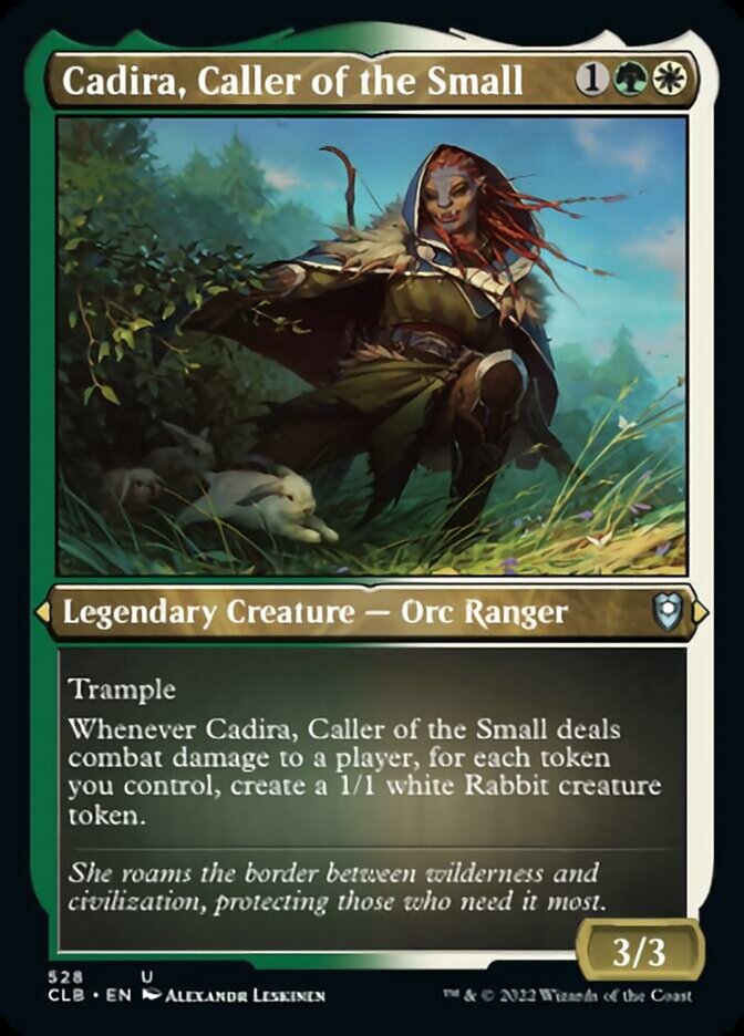 Cadira, Caller of the Small (Foil Etched) [Commander Legends: Battle for Baldur's Gate] | Rook's Games and More