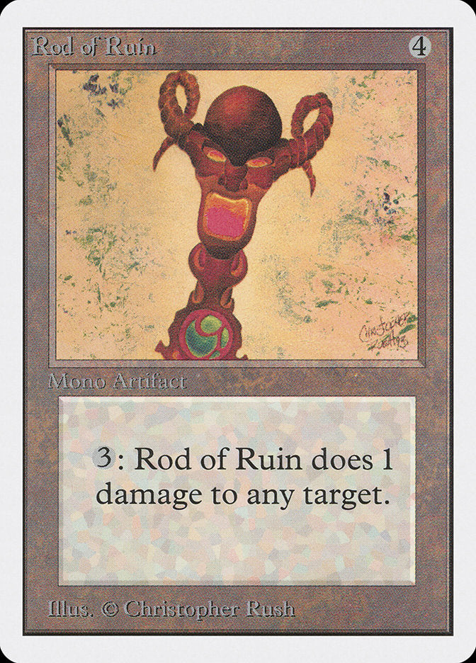 Rod of Ruin [Unlimited Edition] | Rook's Games and More