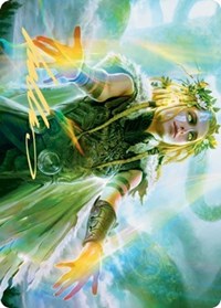 Revitalize Art Card (Gold-Stamped Signature) [Kaldheim: Art Series] | Rook's Games and More