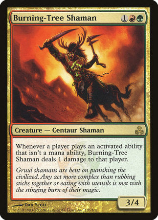 Burning-Tree Shaman [Guildpact] | Rook's Games and More