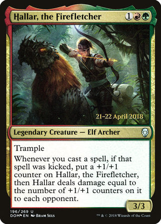 Hallar, the Firefletcher [Dominaria Promos] | Rook's Games and More