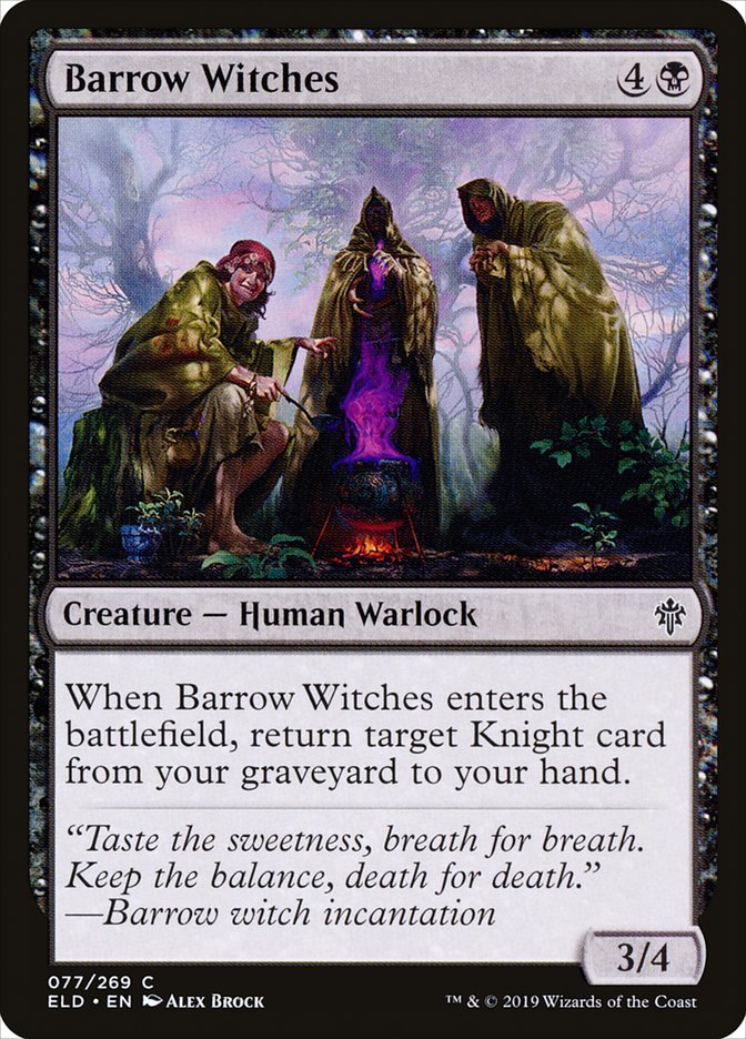 Barrow Witches [Throne of Eldraine] | Rook's Games and More