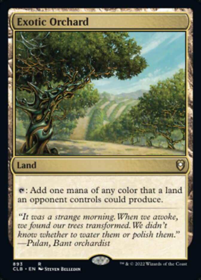Exotic Orchard [Commander Legends: Battle for Baldur's Gate] | Rook's Games and More