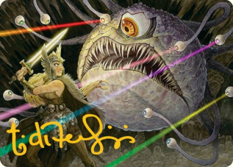 Hive of the Eye Tyrant Art Card (Gold-Stamped Signature) [Dungeons & Dragons: Adventures in the Forgotten Realms Art Series] | Rook's Games and More