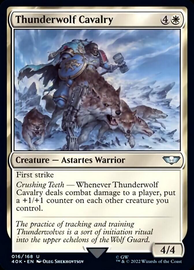 Thunderwolf Cavalry [Universes Beyond: Warhammer 40,000] | Rook's Games and More