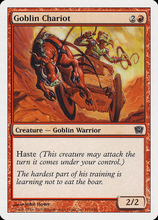 Goblin Chariot [Ninth Edition] | Rook's Games and More