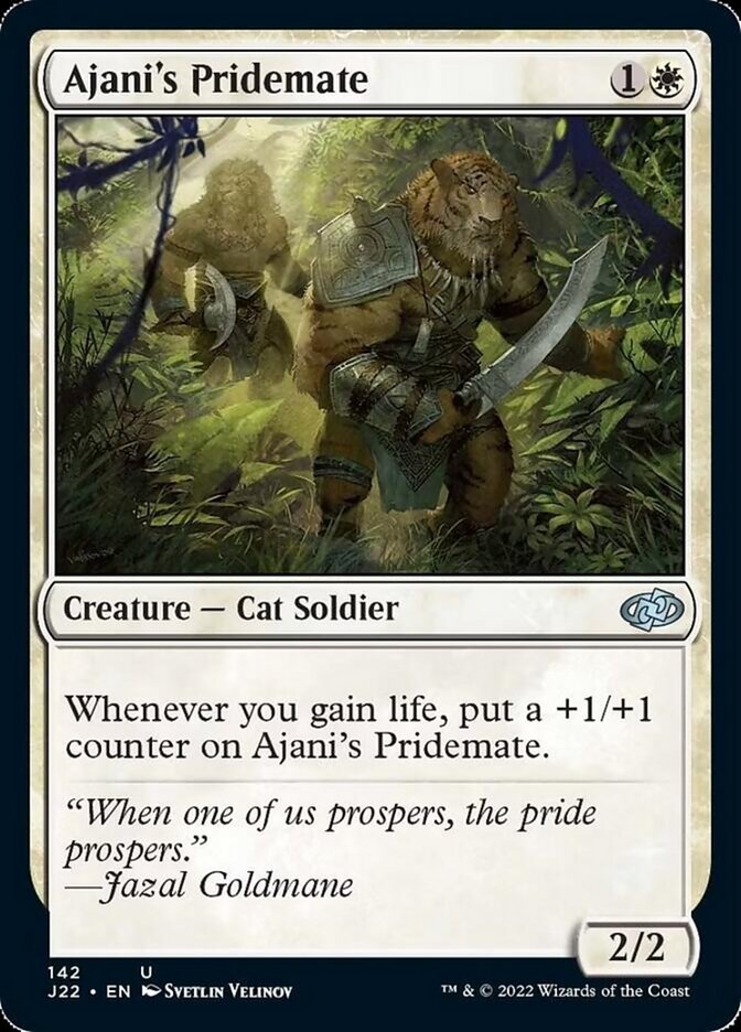 Ajani's Pridemate [Jumpstart 2022] | Rook's Games and More