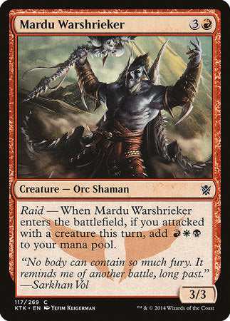 Mardu Warshrieker [Khans of Tarkir] | Rook's Games and More