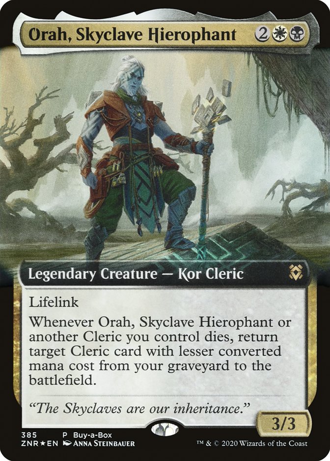 Orah, Skyclave Hierophant (Buy-A-Box) [Zendikar Rising] | Rook's Games and More