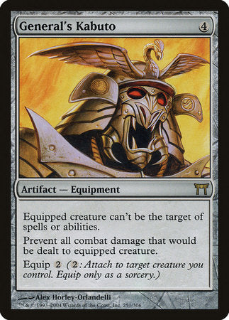 General's Kabuto [Champions of Kamigawa] | Rook's Games and More
