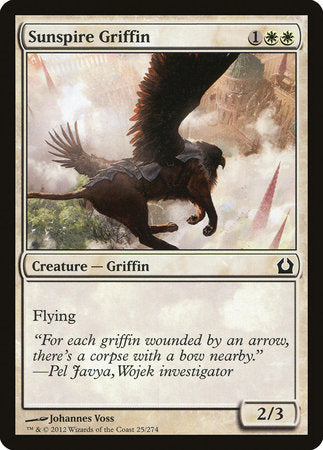 Sunspire Griffin [Return to Ravnica] | Rook's Games and More