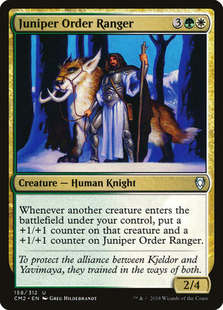 Juniper Order Ranger [Commander Anthology Volume II] | Rook's Games and More