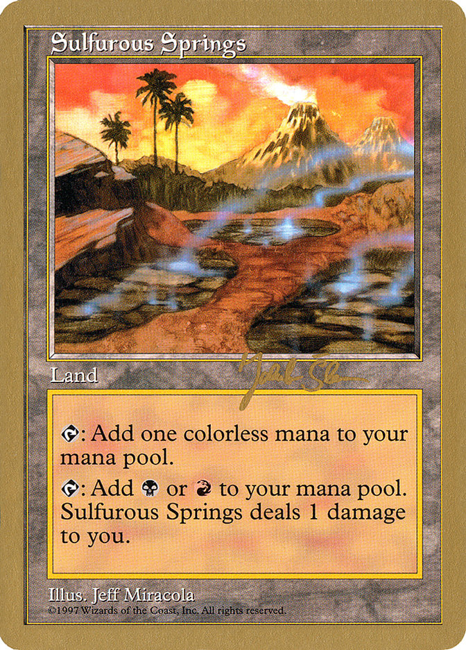 Sulfurous Springs (Jakub Slemr) [World Championship Decks 1997] | Rook's Games and More