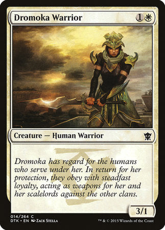 Dromoka Warrior [Dragons of Tarkir] | Rook's Games and More