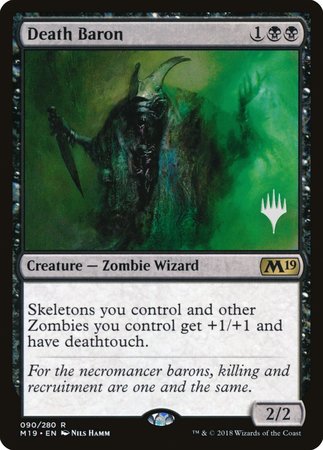 Death Baron [Core Set 2019 Promos] | Rook's Games and More