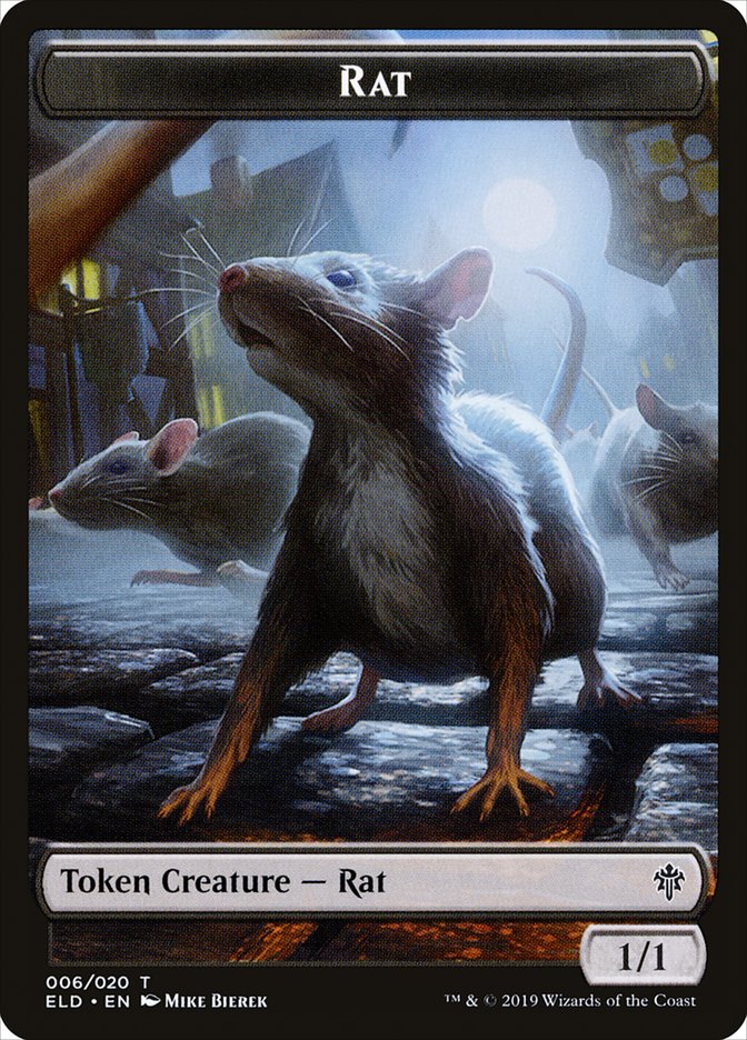 Rat [Throne of Eldraine Tokens] | Rook's Games and More