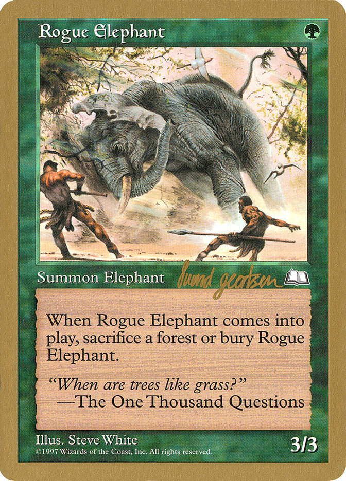 Rogue Elephant (Svend Geertsen) [World Championship Decks 1997] | Rook's Games and More