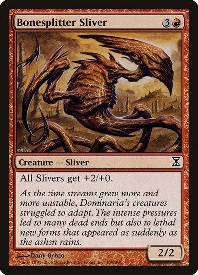 Bonesplitter Sliver [Time Spiral] | Rook's Games and More