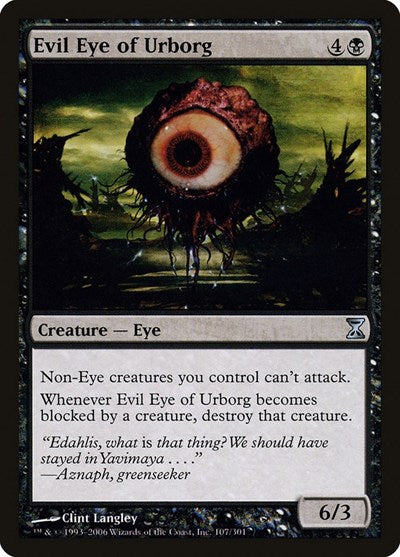 Evil Eye of Urborg [Time Spiral] | Rook's Games and More