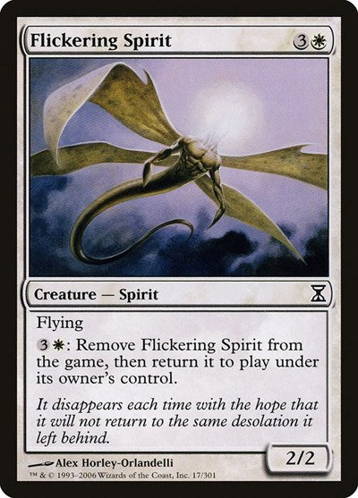 Flickering Spirit [Time Spiral] | Rook's Games and More