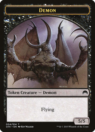 Demon Token [Magic Origins Tokens] | Rook's Games and More