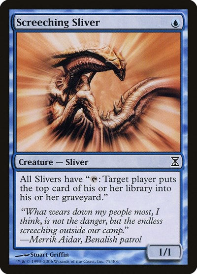 Screeching Sliver [Time Spiral] | Rook's Games and More