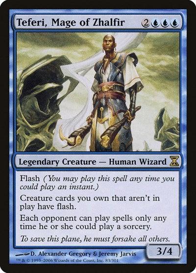 Teferi, Mage of Zhalfir [Time Spiral] | Rook's Games and More