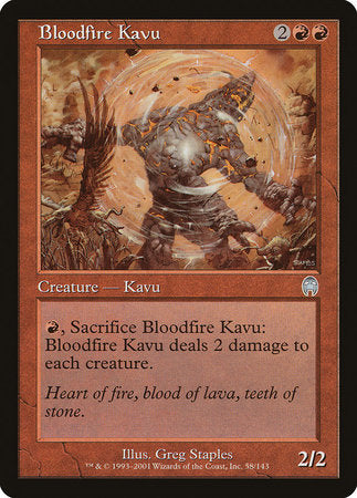 Bloodfire Kavu [Apocalypse] | Rook's Games and More