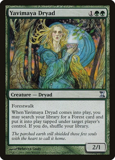 Yavimaya Dryad [Time Spiral] | Rook's Games and More