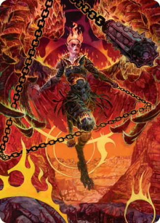 Zariel, Archduke of Avernus Art Card [Dungeons & Dragons: Adventures in the Forgotten Realms Art Series] | Rook's Games and More