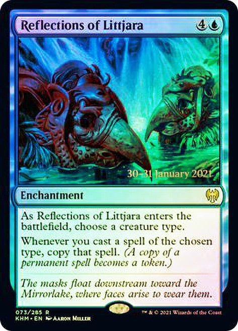 Reflections of Littjara  [Kaldheim Prerelease Promos] | Rook's Games and More