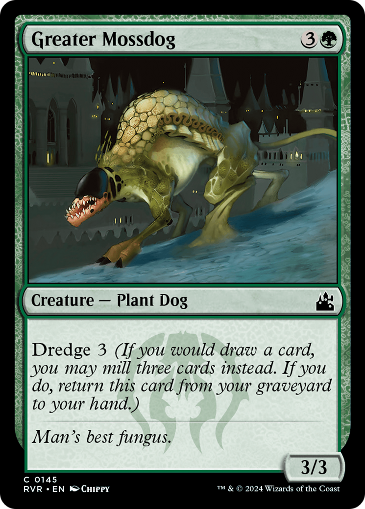 Greater Mossdog [Ravnica Remastered] | Rook's Games and More