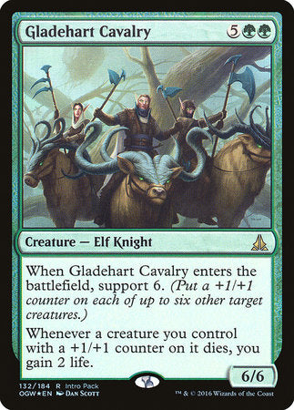 Gladehart Cavalry [Oath of the Gatewatch Promos] | Rook's Games and More