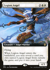 Legion Angel (Extended Art) [Zendikar Rising] | Rook's Games and More