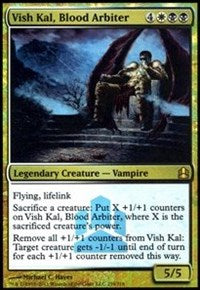 Vish Kal, Blood Arbiter (Commander Launch Promo) [Commander 2011 Launch Party] | Rook's Games and More