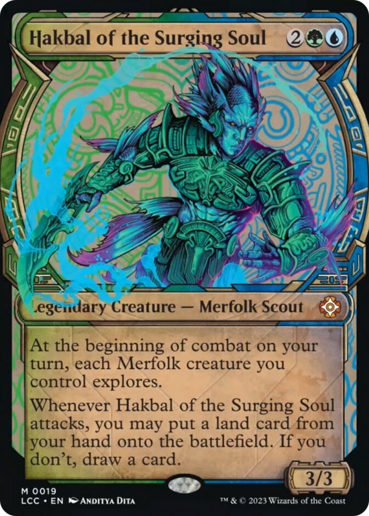 Hakbal of the Surging Soul (Showcase) [The Lost Caverns of Ixalan Commander] | Rook's Games and More