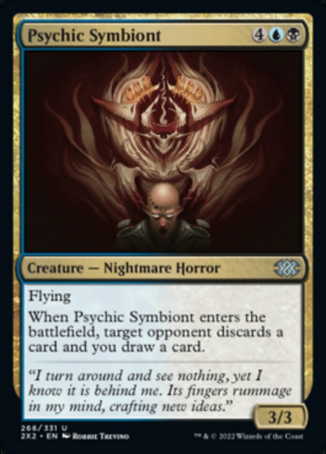 Psychic Symbiont [Double Masters 2022] | Rook's Games and More