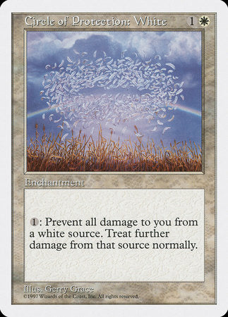 Circle of Protection: White [Fifth Edition] | Rook's Games and More