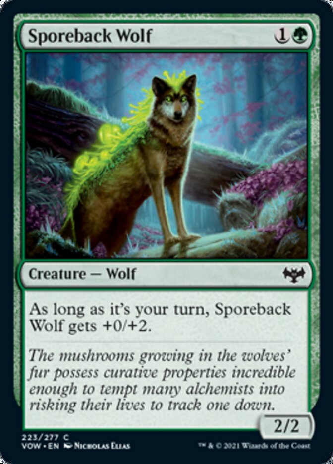 Sporeback Wolf [Innistrad: Crimson Vow] | Rook's Games and More