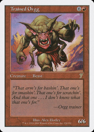 Trained Orgg [Seventh Edition] | Rook's Games and More